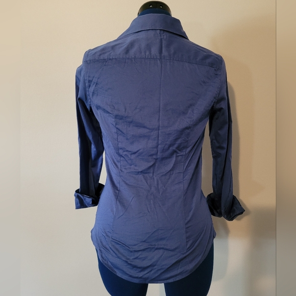 Banana Republic - Blue Work Button Down Undershirt - Picture 4 of 7